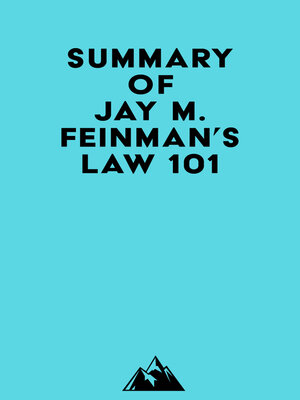 cover image of Summary of Jay M. Feinman's Law 101